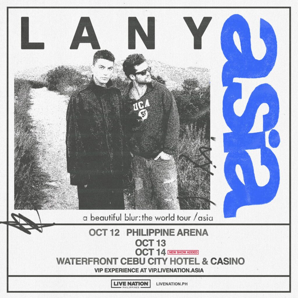 LANY a beautiful blur LIVE in Waterfront Cebu