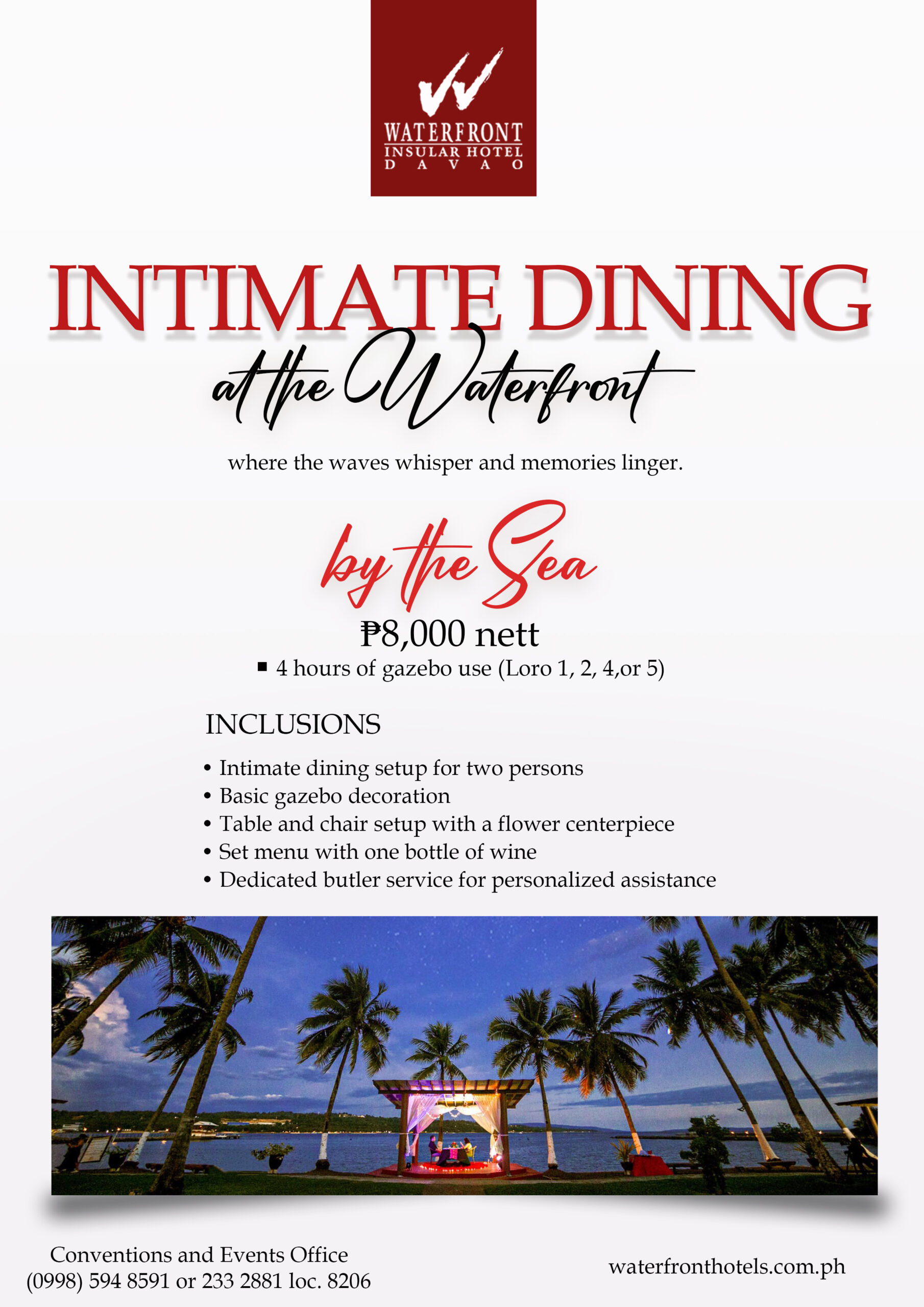 Intimate Dining